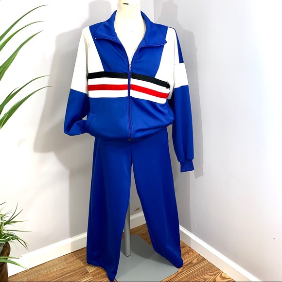 Trader Bay Other - Trader Bay Vintage Tracksuit Royal Blue